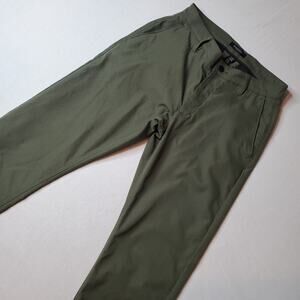 Proof Huckberry Mens Size 30X31 Nomad Chino Straight Fit Performance Pants Green